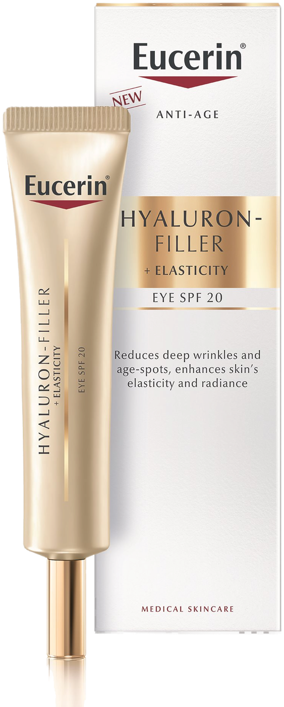 Eucerin Hyaluron-Filler + Elasticity Contour des Yeux SPF 20 - 15 ml