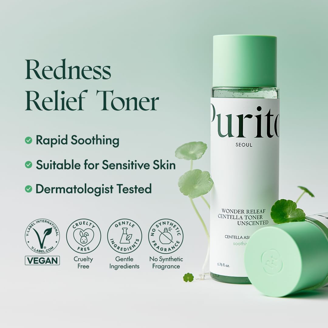 Purito Seoul Wonder Releaf Centella Toner Unscented sans Parfum 200 ml — vue 4