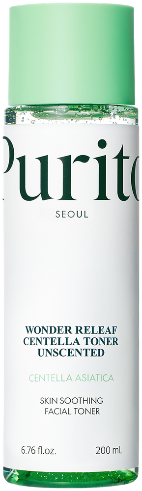 Purito Wonder Releaf Centella Toner Unscented Sans Parfum - 200 ml