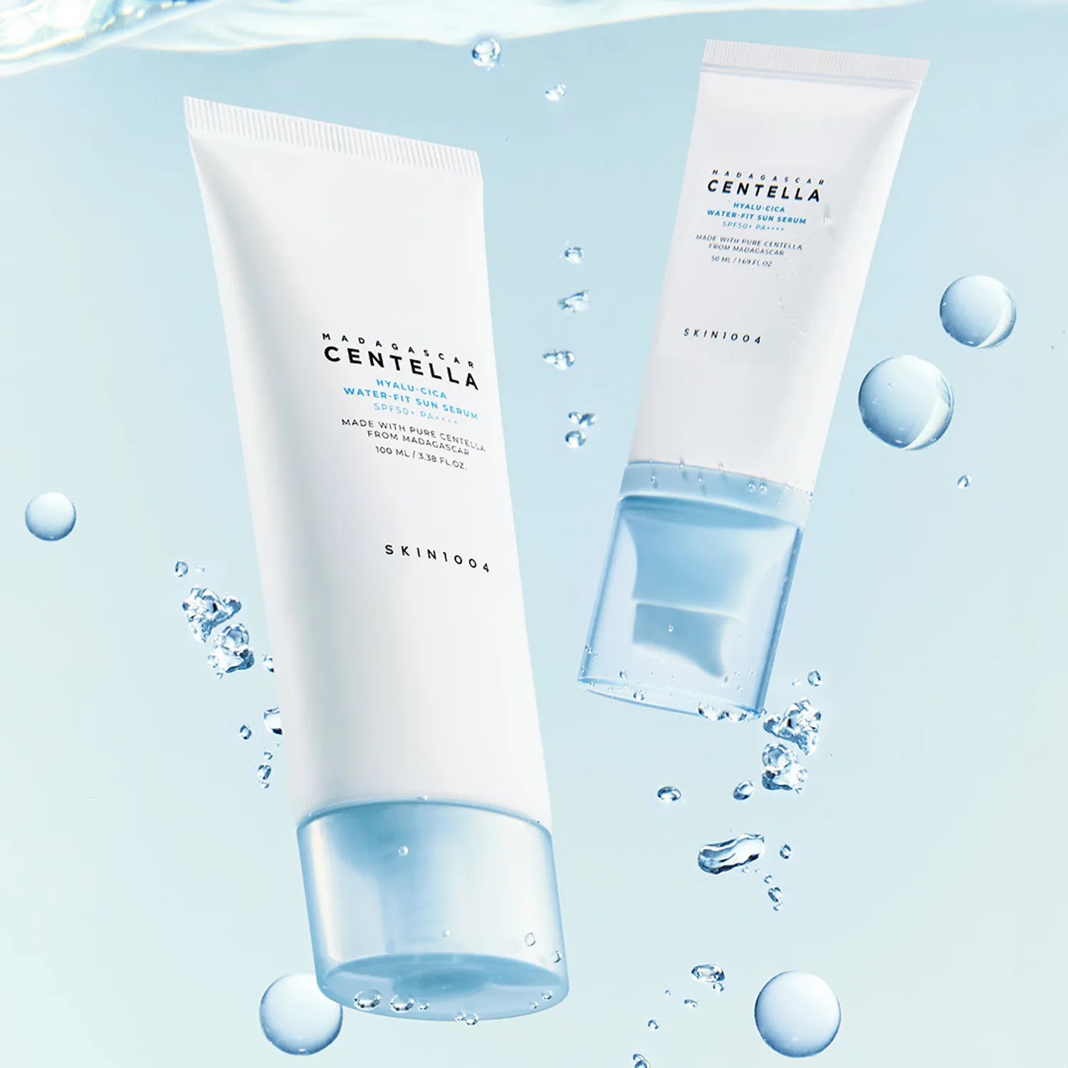 SKIN1004 Hyalu-Cica Water-Fit Sun Sérum SPF50+ PA++++ 100 ml — vue 4