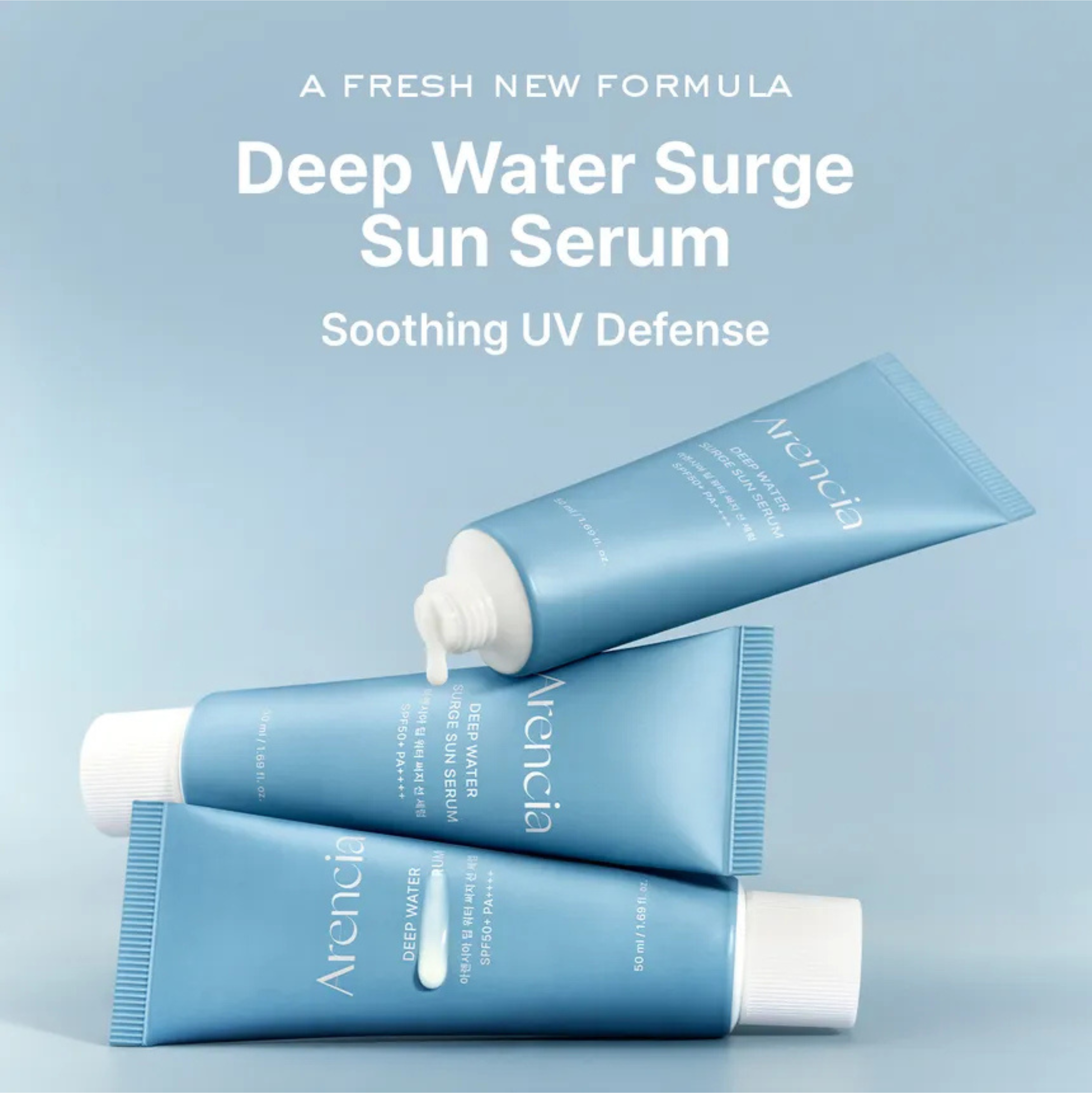 Arencia Deep Water Surge Sun Serum SPF50+ 50 ml — vue 3