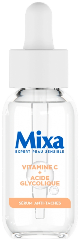 Mixa Sérum Anti-Taches Vitamine C + Acide Glycolique - 30 ml