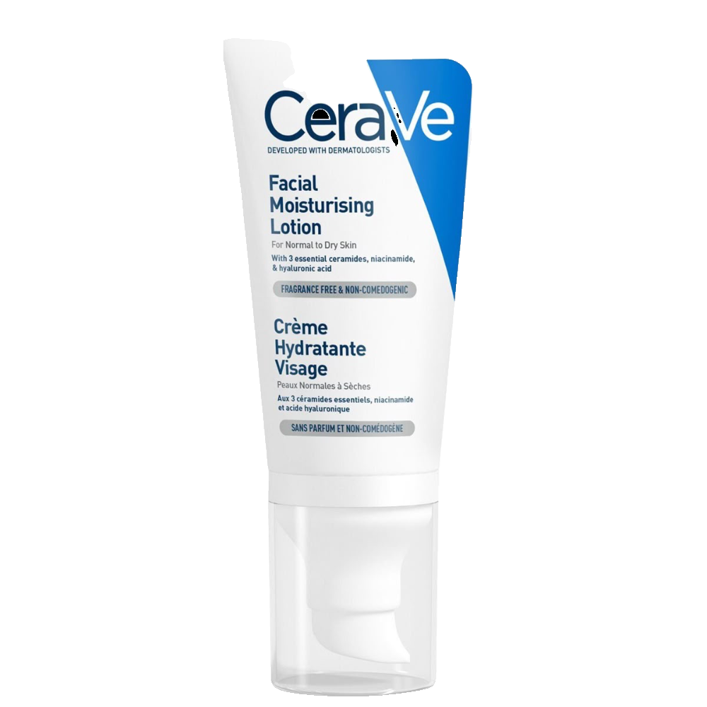 CeraVe Creme Hydratante Visage PM - Peaux Normales a Seches - 52 ml