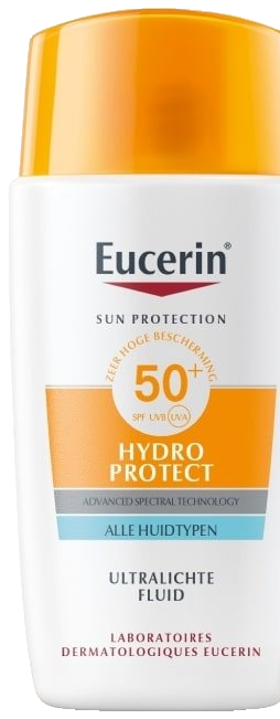 Eucerin Sun Protection Hydro Protect Fluide Ultra-Leger SPF50+ - Tous types de peau - 50 ml