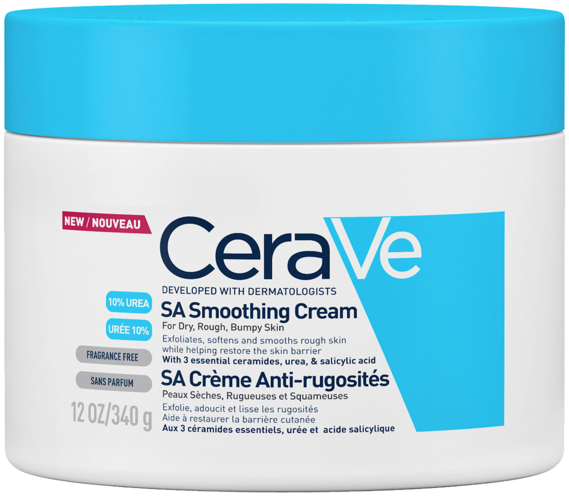 CeraVe SA Creme Anti-rugosites 10 % Uree - Pot 340 g