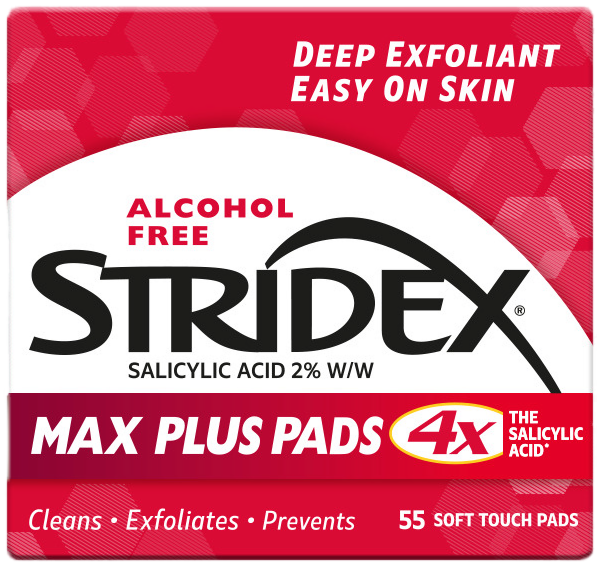 Stridex Max Plus Pads Anti-Acne 2 % Acide Salicylique - 55 pads — vue 2