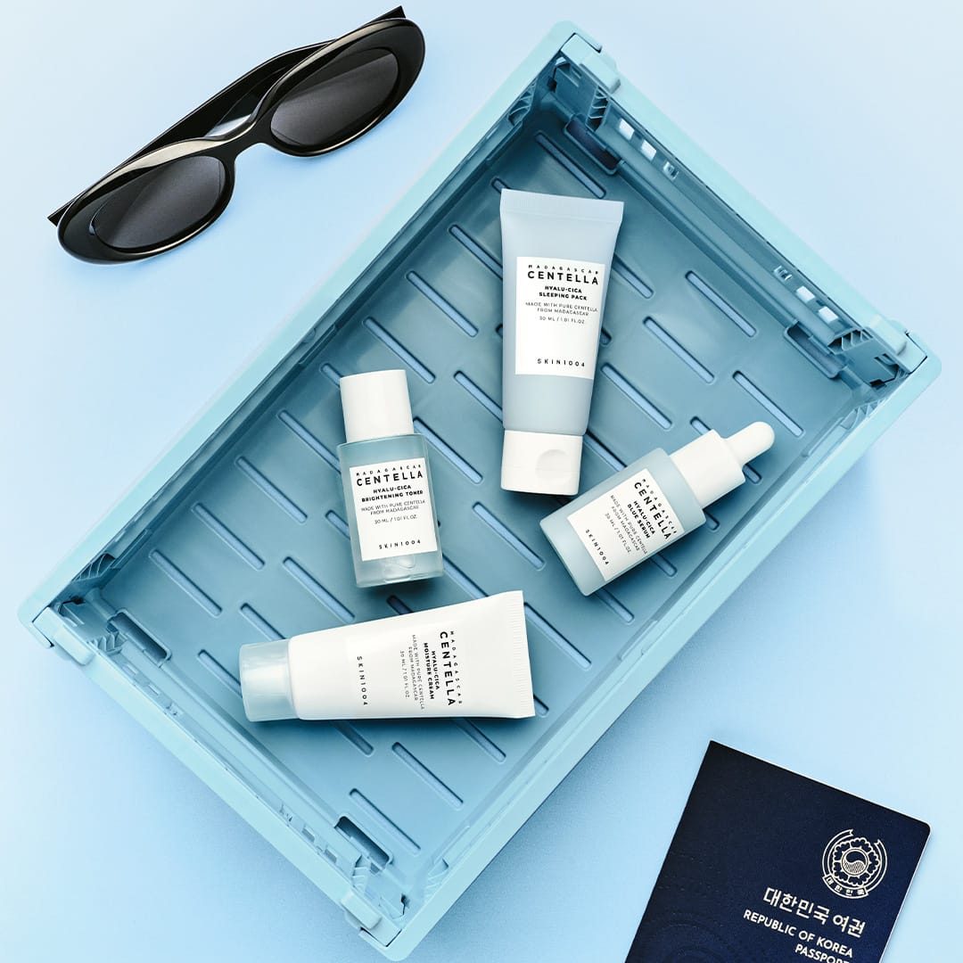 SKIN1004 Madagascar Centella Hyalu-Cica Travel Kit - 4 x 30 ml — vue 3