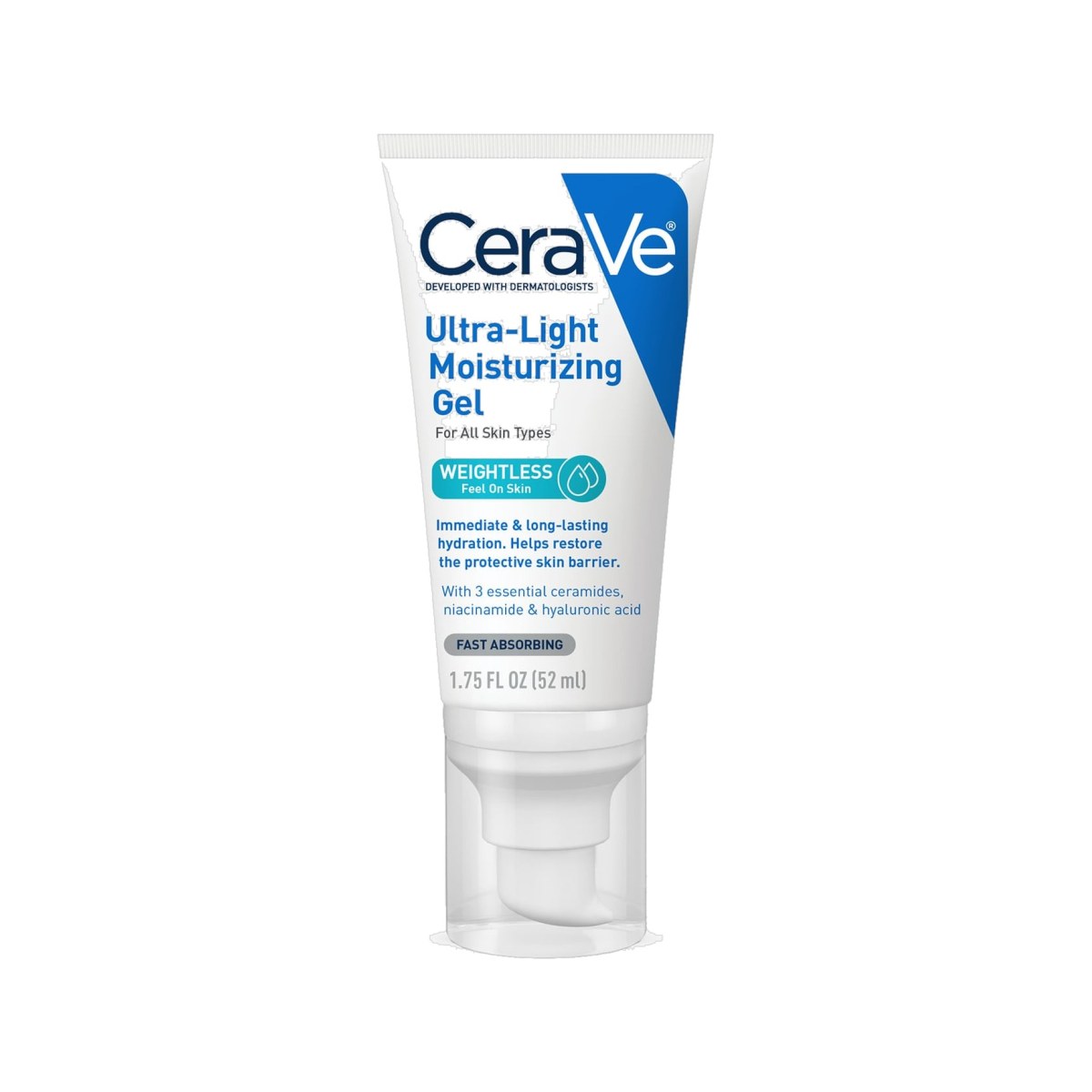 CeraVe Gel Hydratant Ultra-Leger Visage - 52 ml