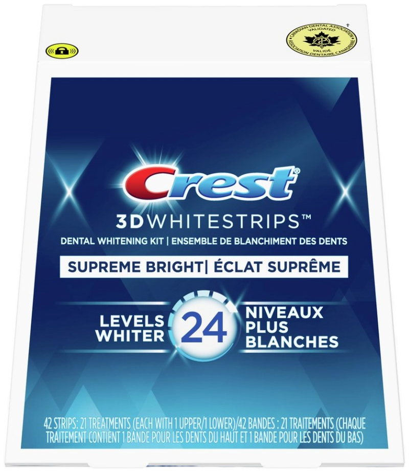 Crest 3D Whitestrips Supreme FlexFit - 21 traitements (42 bandes)