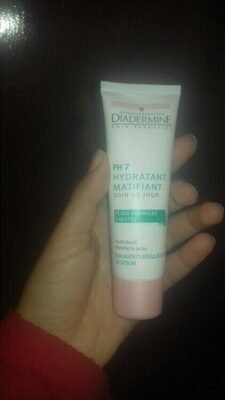 Diadermine PH7 Soin de Jour Hydratant Matifiant - Peaux Normales a Mixtes - 50 ml