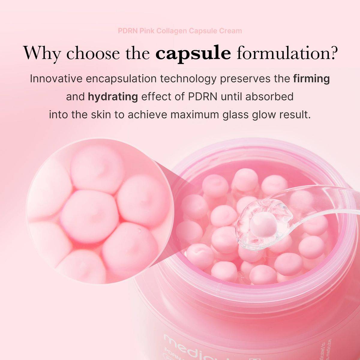 Medicube PDRN Pink Collagen Capsule Cream 55 g — vue 3