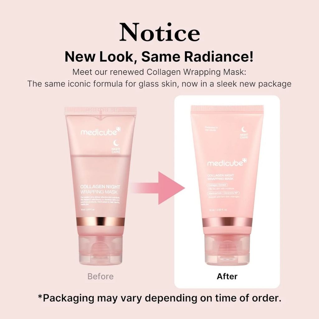 Medicube Collagen Night Wrapping Mask 75 ml — vue 3