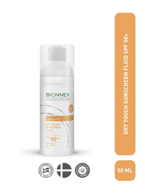 Bionnex Solaire Preventiva Fluide Touche Sec SPF50