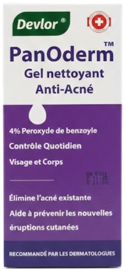 Devlor Panoderm 4% Gel Nettoyant anti-acné