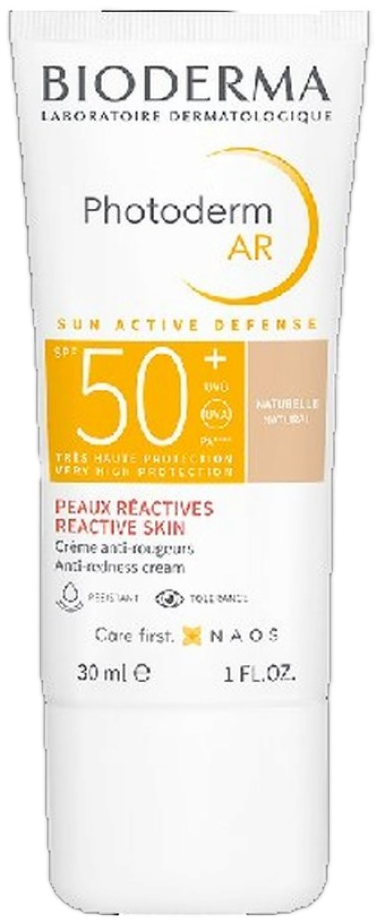 Bioderma Photoderm AR SPF50+ Crème teintée anti-rougeurs peaux réactives 30 ml