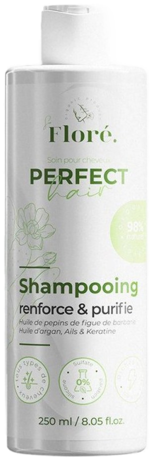 Floré Perfect Hair Shampooing Figue de Barbarie & Kératine 250 ml