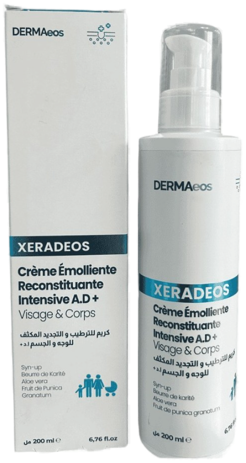 Dermaeos Xeradeos Crème Émolliente Reconstituante Intensive A.d+ 200 ml