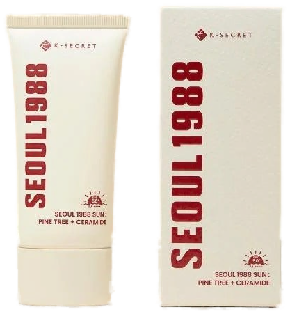  K-SECRET Seoul 1988 Sun Pine Tree+Ceramide Spf 50+ PA++ 50ml
