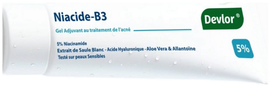 Devlor Niacide-B3 Gel Anti-Acné Niacinamide 5% 50 g