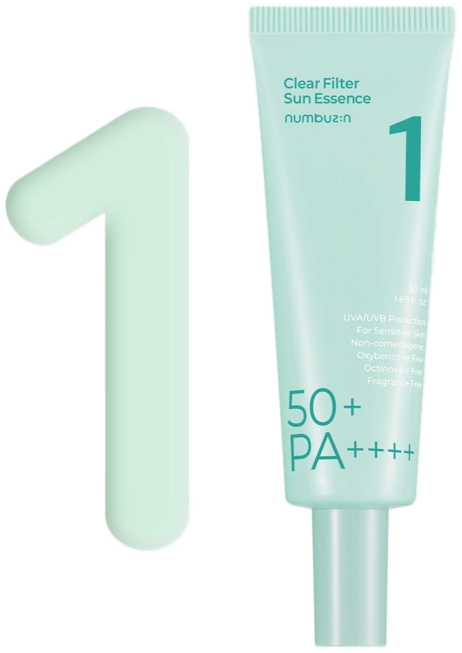 numbuzin N°1 Clear Filter Sun Essence SPF50+ PA++++ - 50 ml — vue 2