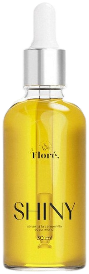 Floré Sérum Shiny à la Camomille et Monoï - Soin Capillaire Brillance 30 ml