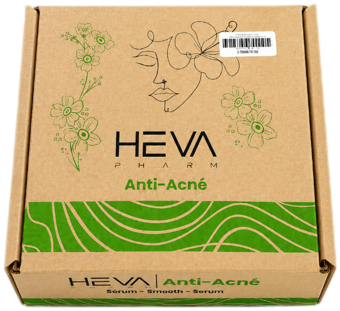 HEVA Pack Anti-Acné (Savon Offert)