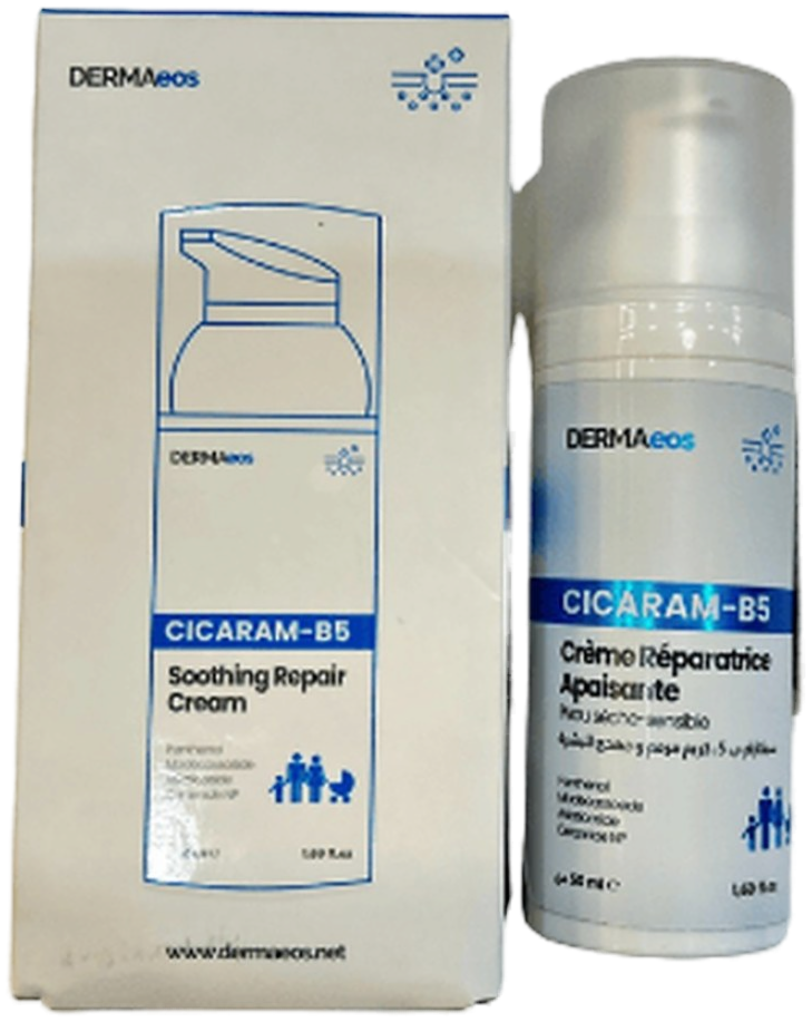 Dermaeos CICARAM-B5 Crème Réparatrice Apaisante 50 ml