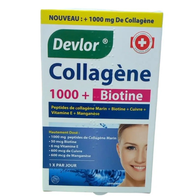 DEVLOR Collagene 1000+ Biotine B/30