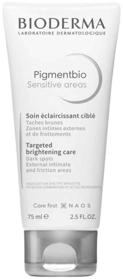 Bioderma Pigmentbio Sensitive Areas - Soin éclaircissant cible zones sensibles 75 ml