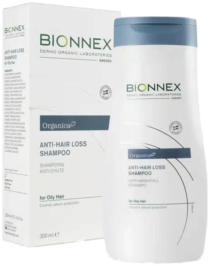 Bionnex Organica Shampoing Anti-Chute Cheveux Gras 300 ml