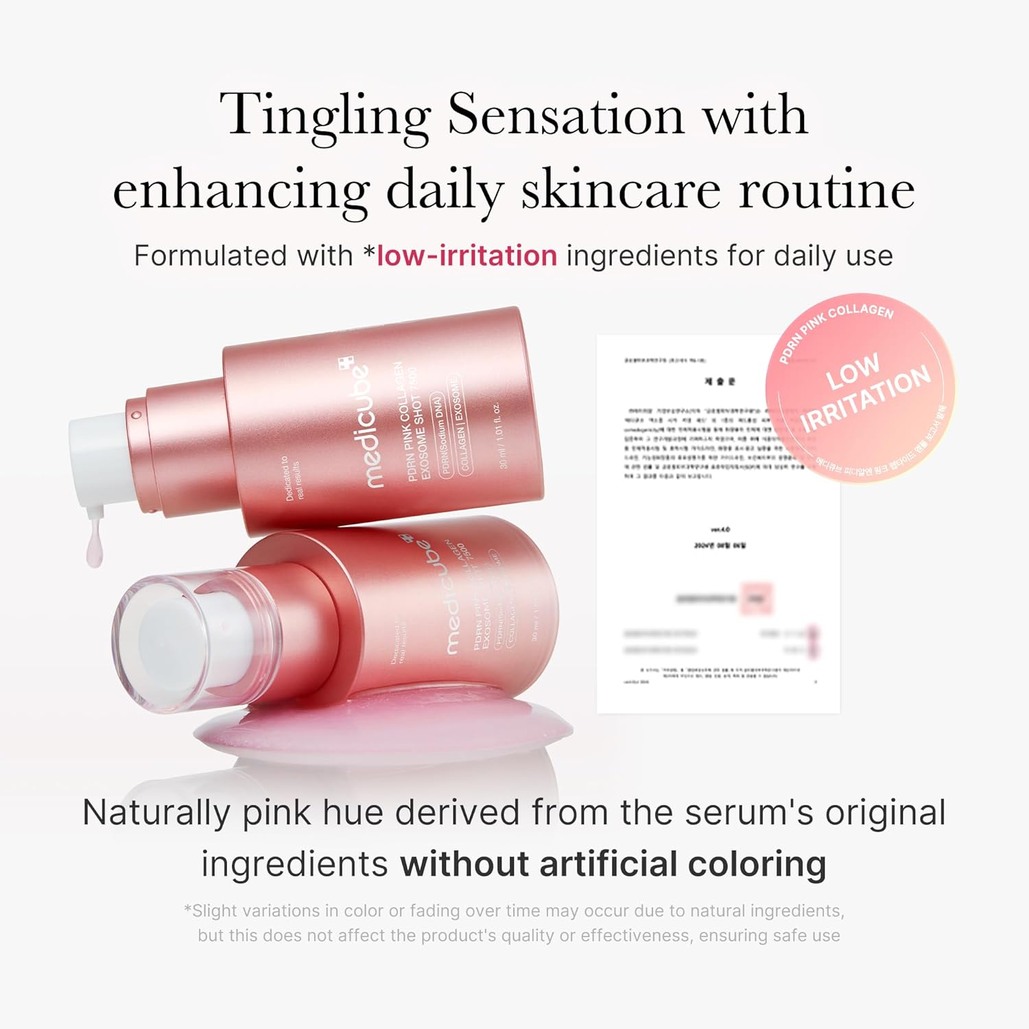 MEDICUBE PDRN Pink Collagen Exosome Shot 7500 30ml — vue 4