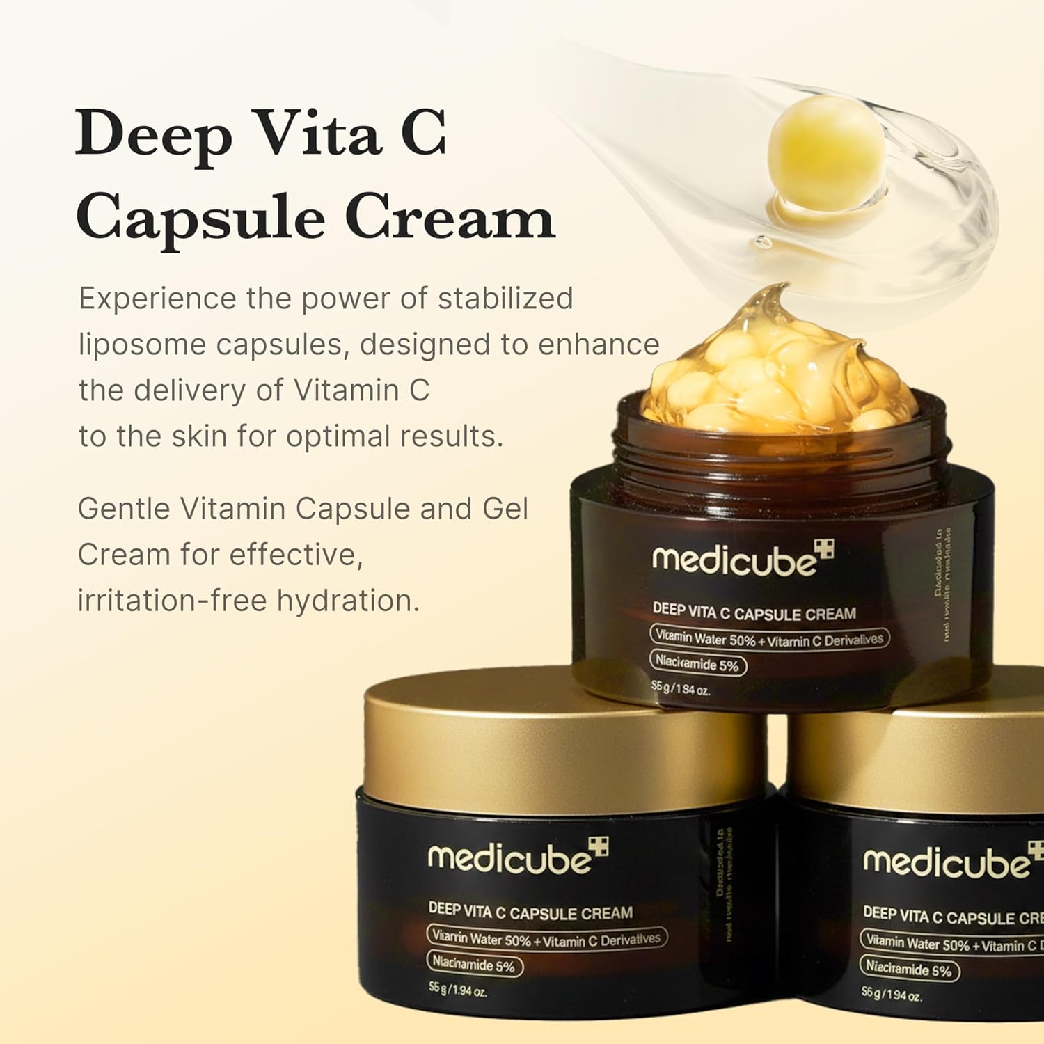 MEDICUBE Deep Vita C Capsule Cream 55g — vue 4