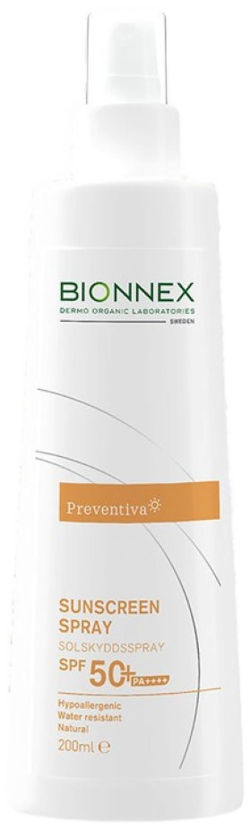 Bionnex Preventiva Spray Solaire SPF50+ 150 ml