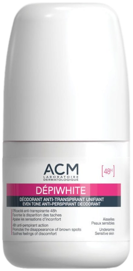 ACM Déodorant Anti-Transpirant Intensif 72H Peaux Sensibles Roll-On 50 ml