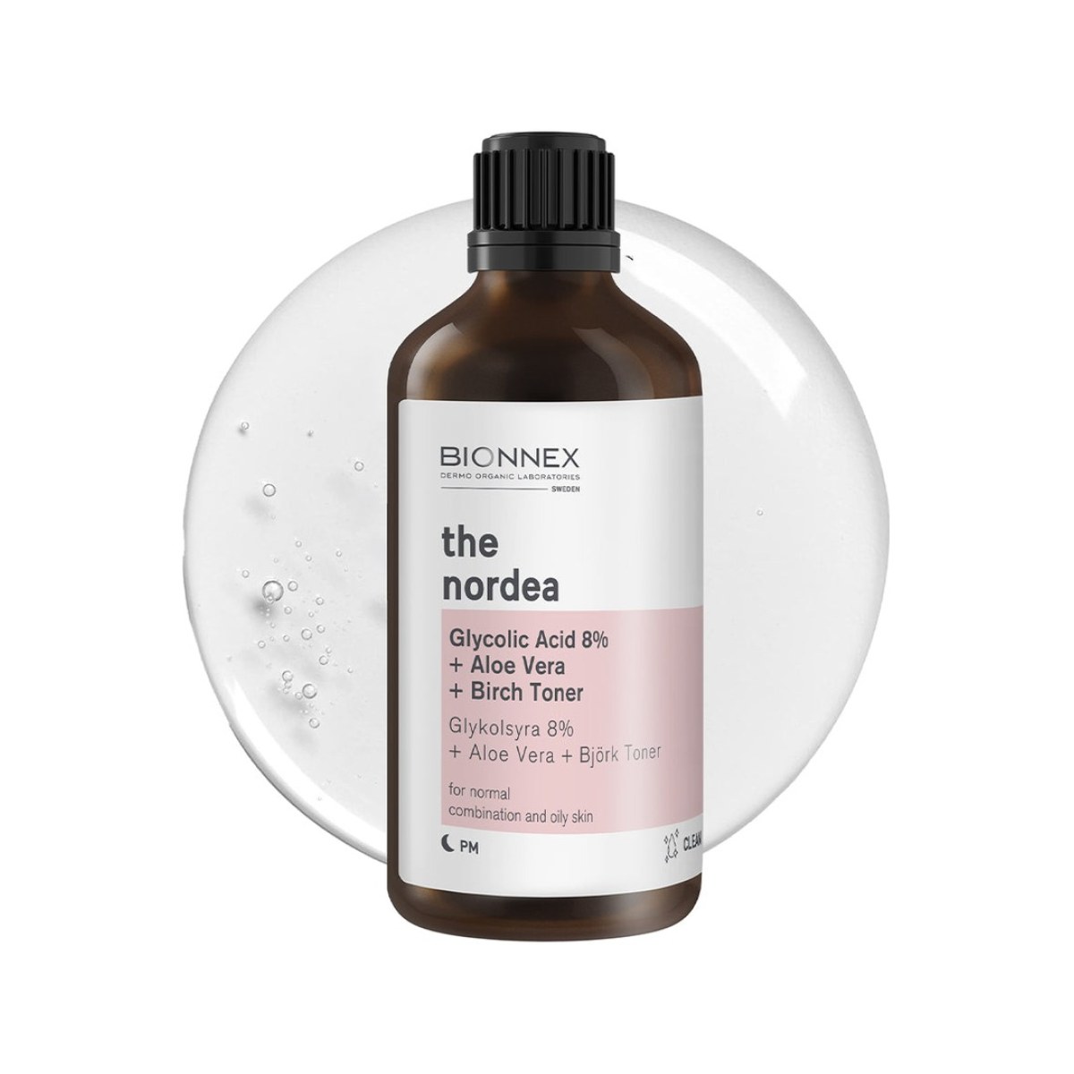 Bionnex The Nordea Tonique Acide Glycolique 8% + Aloe Vera + Bouleau 100 ml