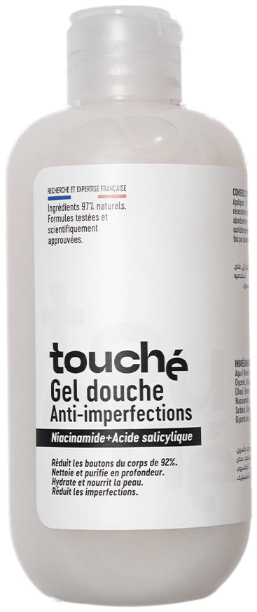 Touché Gel Douche Anti-Imperfections Acide Salicylique & Niacinamide 250 ml — vue 2