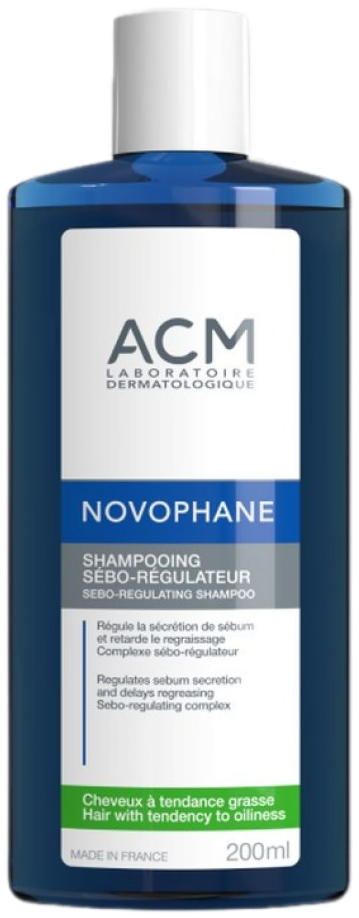 ACM Novophane Shampoing Sébo Régulateur Chev Gras 200 ml