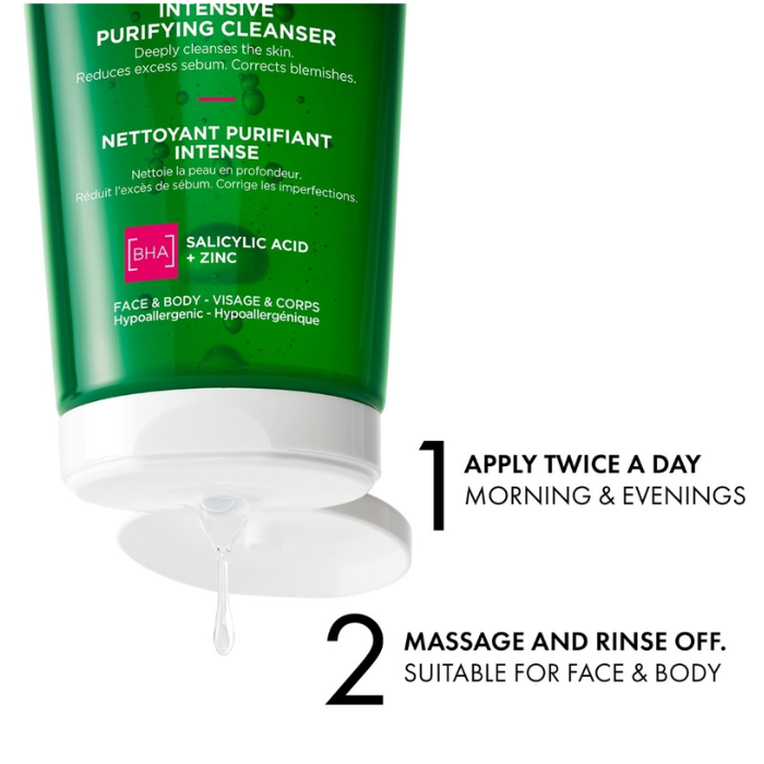 Vichy Normaderm Gel Nettoyant Purifiant Intense 200 ml — vue 3