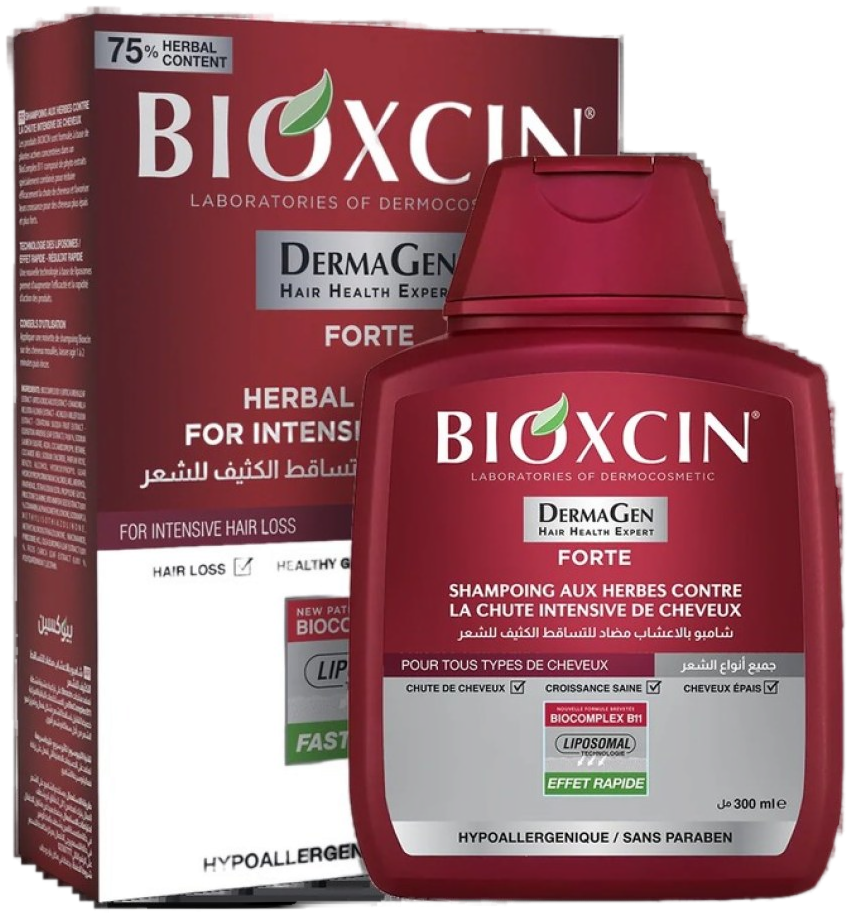 Bioxcin Dermagen Shampoing aux Herbes Chute Intensive Fort 300 ml