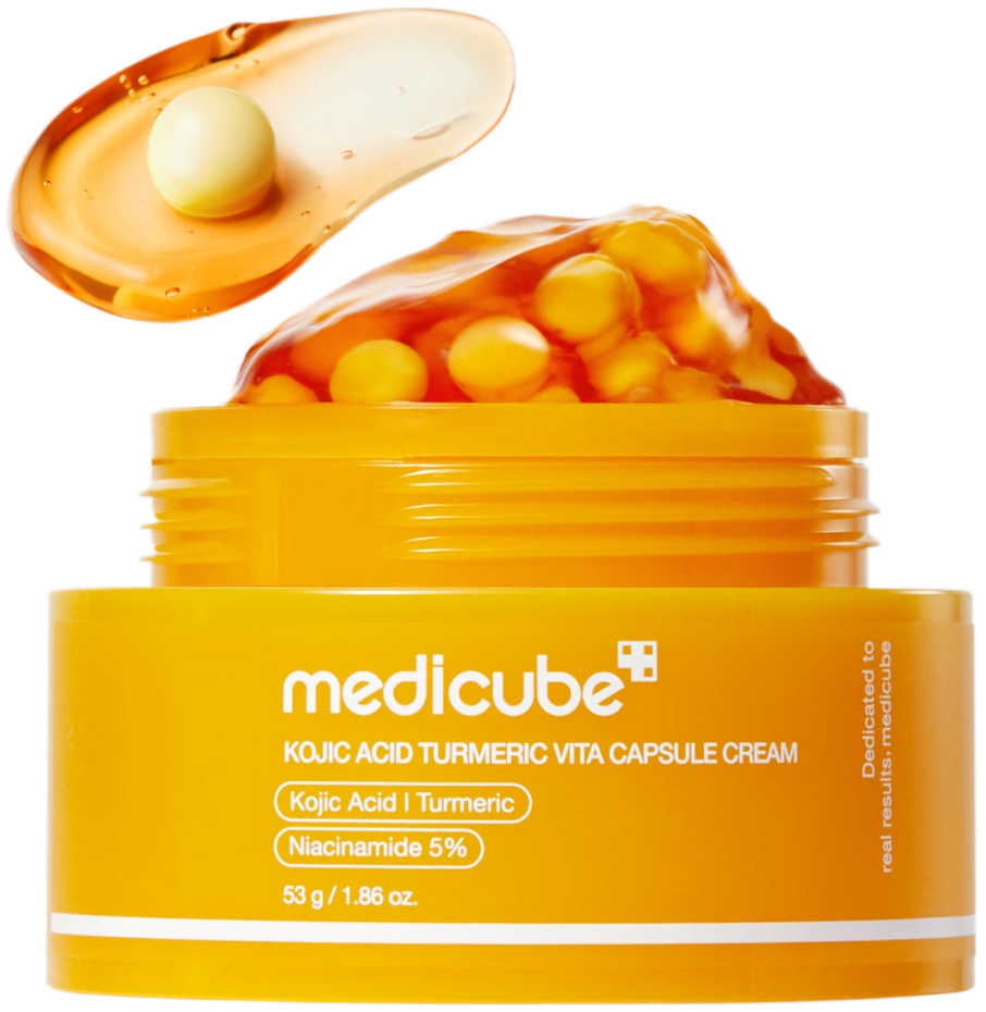 MEDICUBE Kojic Acid Turmeric Vita Capsule Cream 53G — vue 2