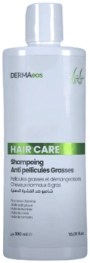 Dermaeos Hair Care Shampoing Antipelliculaire Pellicules Grasses 300 ml