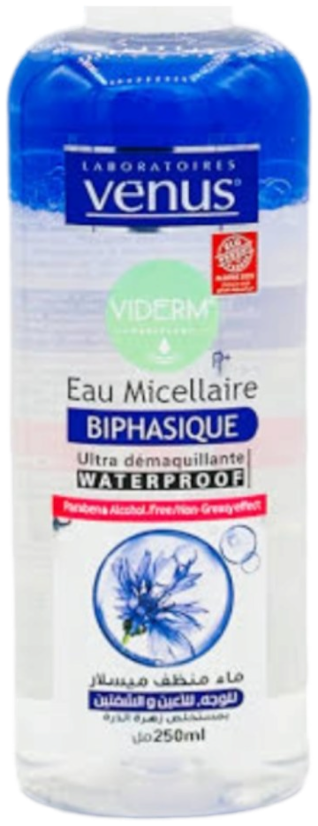 Venus Viderm Eau Micellaire Biphasique Waterproof 250 ml — vue 2