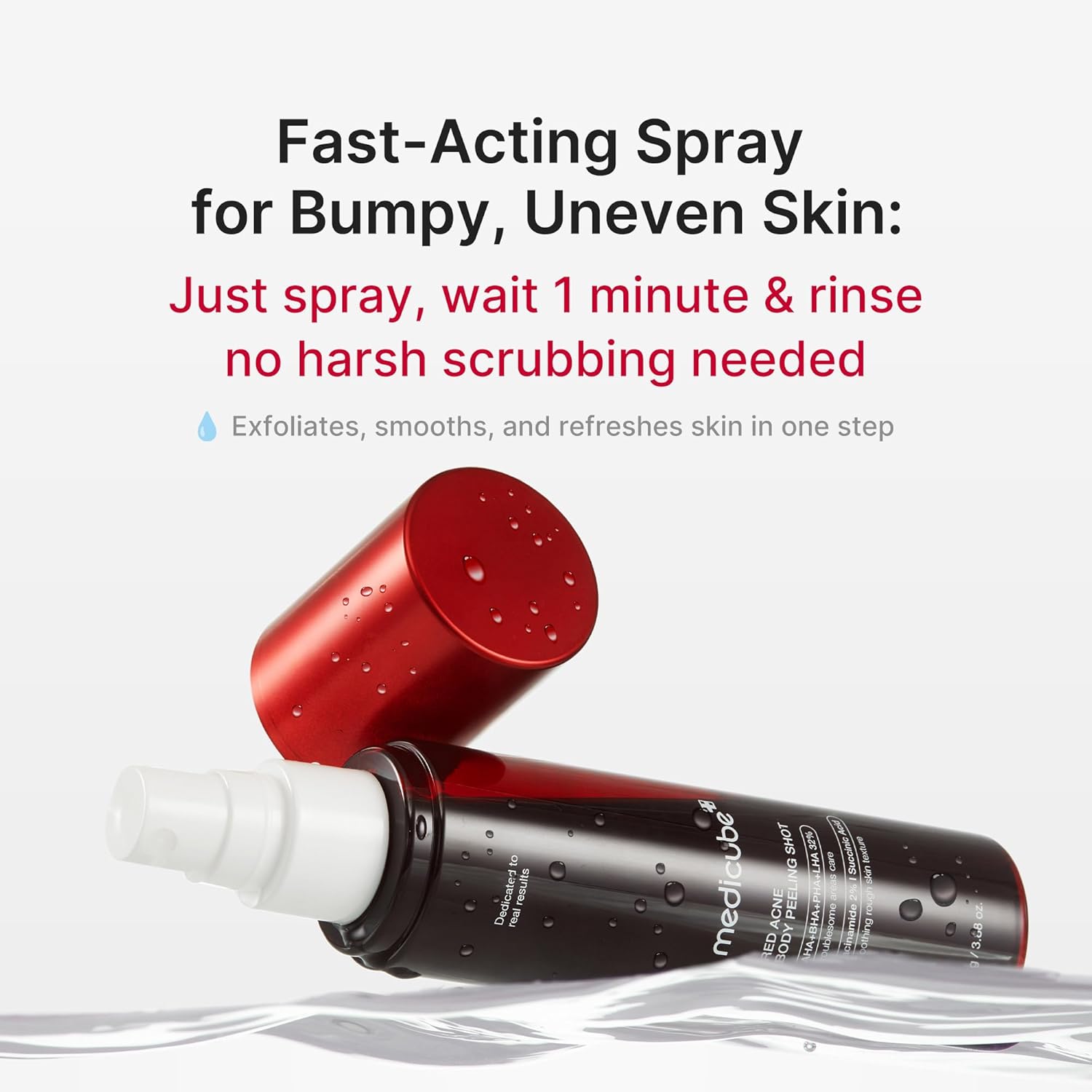MEDICUBE Red Acne Body Peeling Shot 110g — vue 4