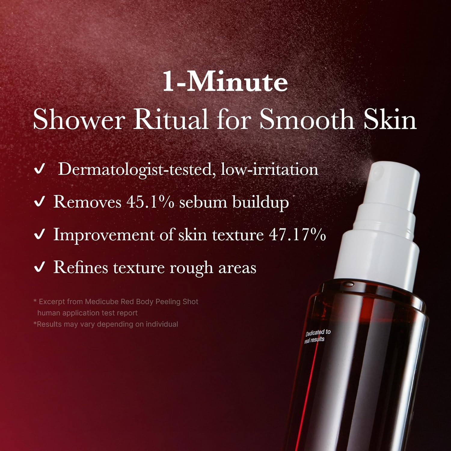 MEDICUBE Red Acne Body Peeling Shot 110g — vue 5