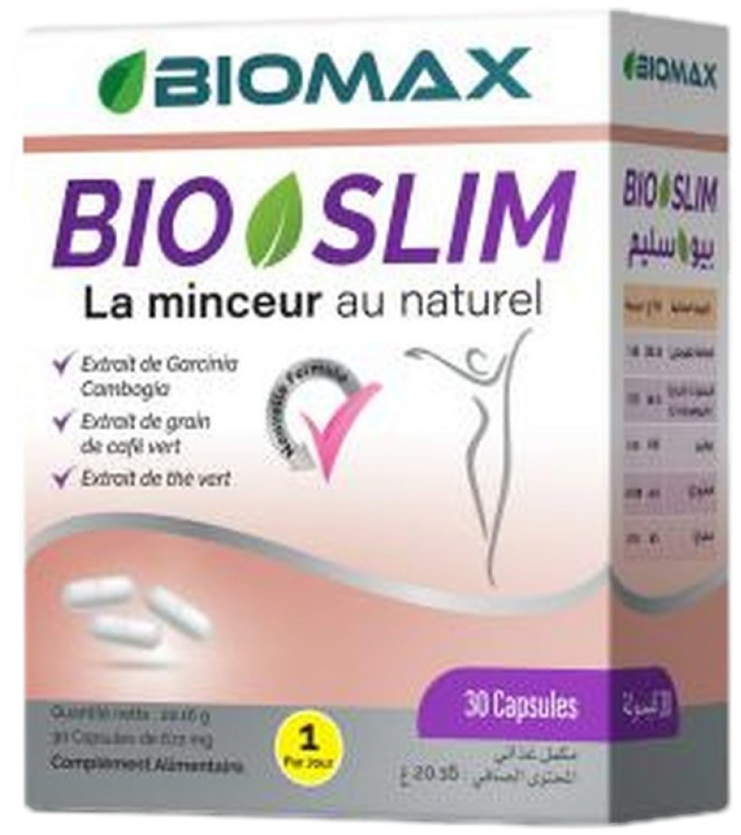 Biomax Bio-Slim - Boîte de 30