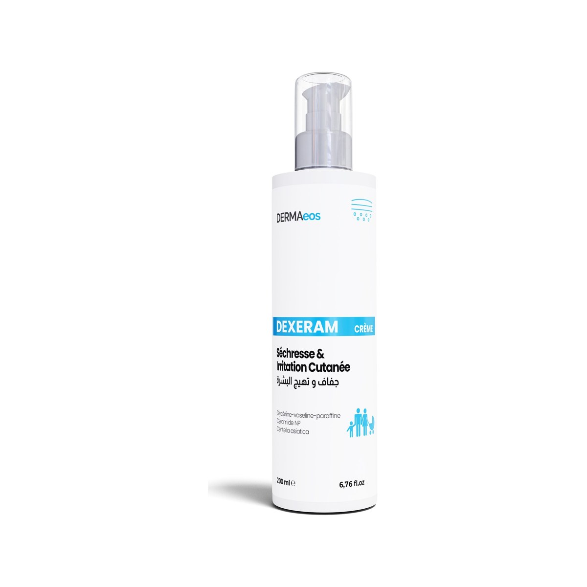 Dermaeos Dexeram Crème Sécheresse et Irritation Cutanée Mains et Corps 200 ml