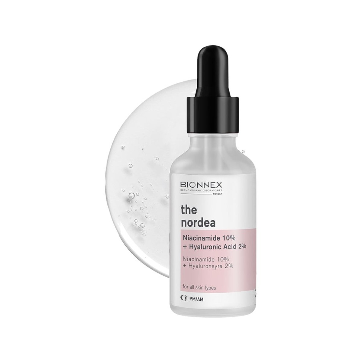 Bionnex The Nordea Sérum à la Niacinamide 10% + Acide Hyaluronique 2% 30 ml