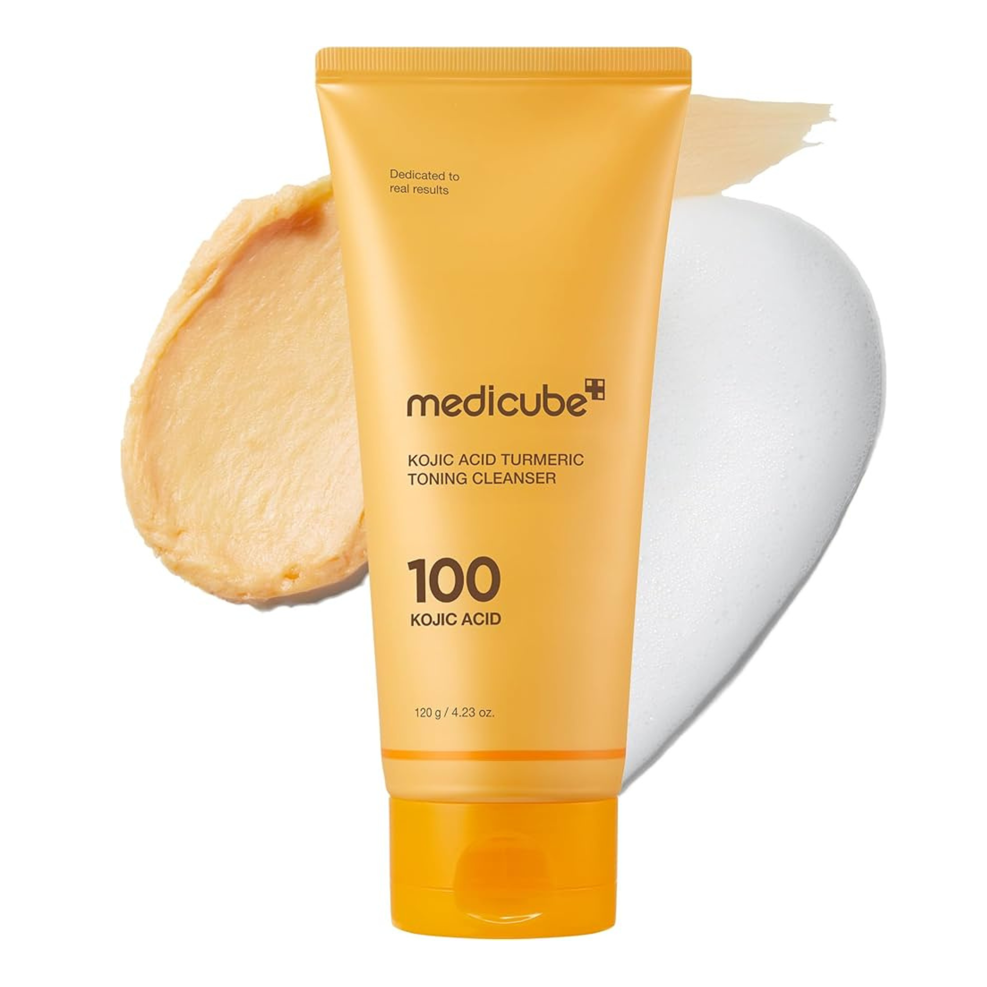 MEDICUBE Kojic Acid Turmeric Toning Cleanser 120g — vue 4