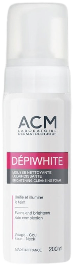 ACM Dépiwhite Mousse Nettoyante Éclaircissante 200 ml
