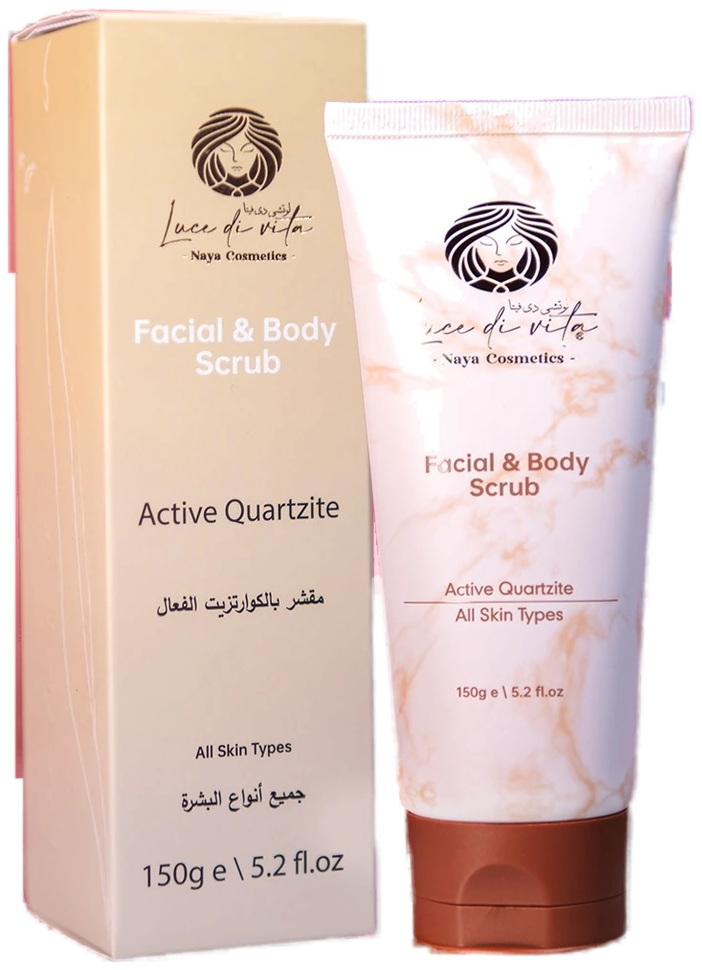 Luce di Vita Facial & Body Scrub - Active Quartzite 150 g — vue 2